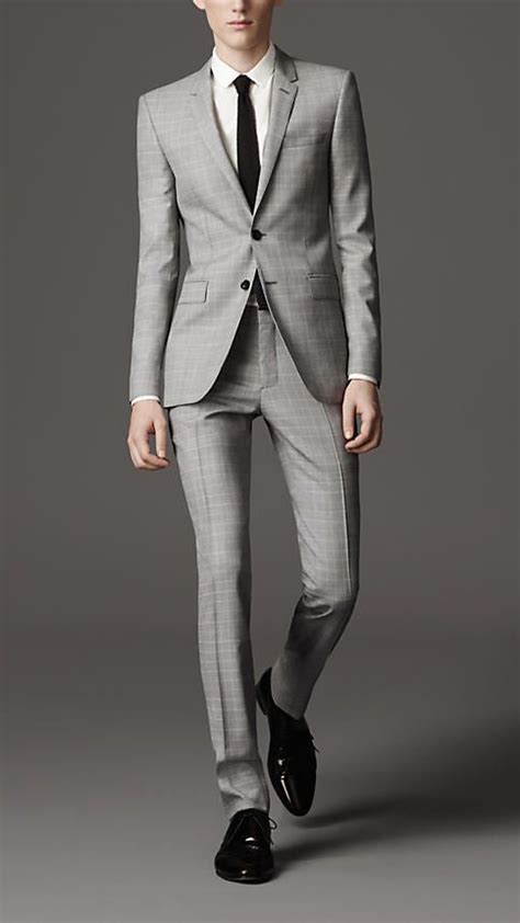 burberry skinny suit|burberry suit cost.